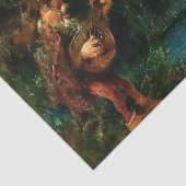 "Gnome Serenade" van Heinrich Schlitt Tissuepapier (Detail)