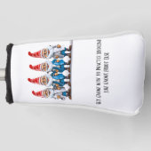 GNOME-serie Golfheadcover (Voorkant)