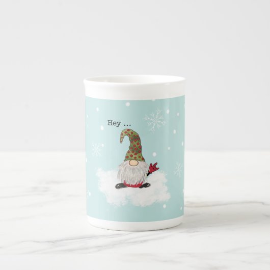 Gnome signs I Love you Mug Porselein Kop (Voorkant)