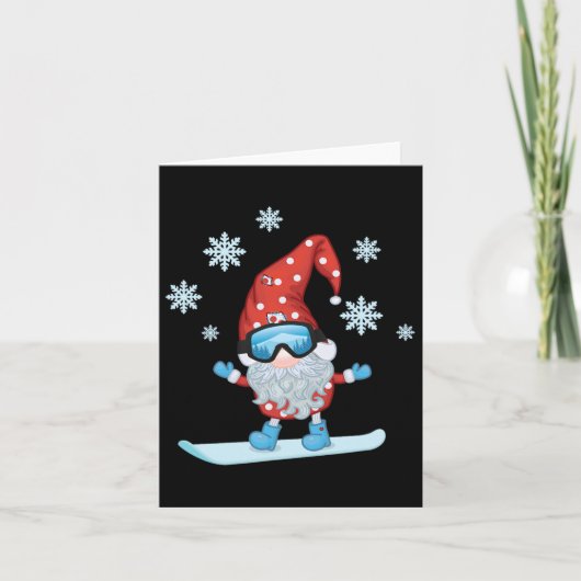 Gnome Snowboarding Kaart (Voorkant)
