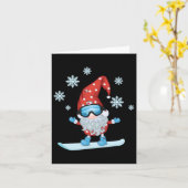 Gnome Snowboarding Kaart (Gele Bloem)