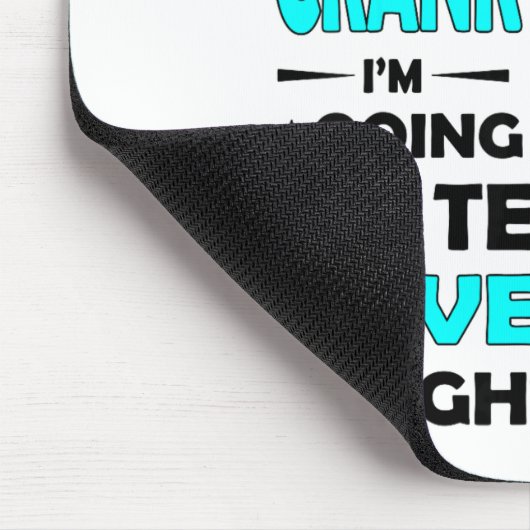 Gnome Sorry I'm Cranky Im Going Through My Terribl Muismat (Hoek)