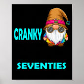 Gnome Sorry I'm Cranky Im Going Through My Terribl Poster (Voorkant)