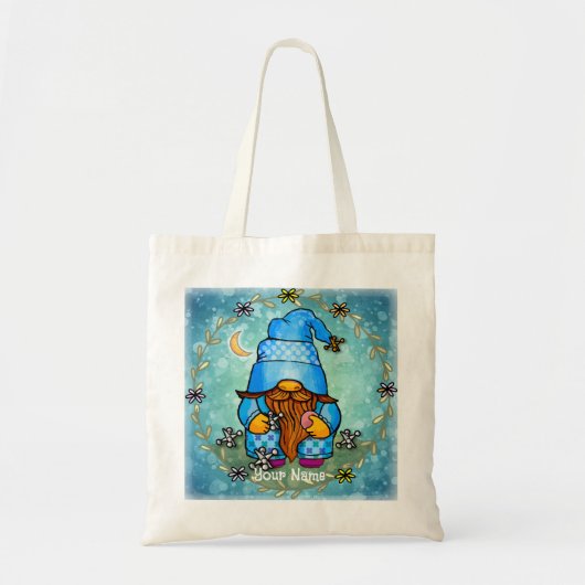 Gnome spelen jacks tote bag (Voorkant)