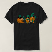 Gnome St Patrick Day Irish Green Saint Patrick Luc T-shirt (Design voorkant)