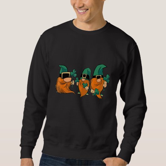 Gnome St Patrick Day Irish Green Saint Patrick Luc Trui (Voorkant)