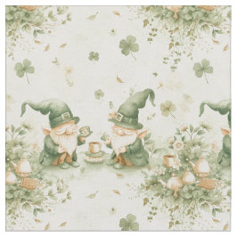 Gnome St. Patrick Ierse koffie partij patroon Stof