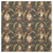 Gnome St. Patrick Pot en regenboogpatroon Stof (Swatch)