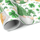 Gnome St. Patrick's Day Wrapping Paper Cadeaupapier (Rol Hoek)