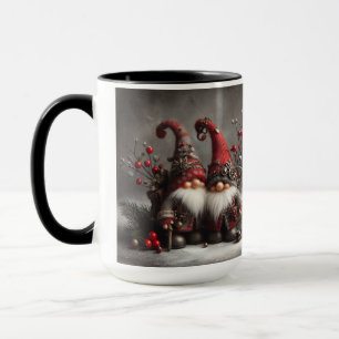 Gnome SteamPunk Christmas Coffee Mok Cup