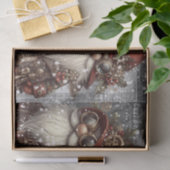 Gnome Steampunk Winter Kerstmis Tissuepapier (Geschenk)