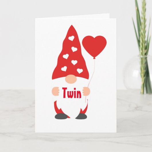 GNOME STIJL OP MIJN "TWIN"-KAART KAART (Voorkant)