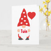 GNOME STIJL OP MIJN "TWIN"-KAART KAART (Gele Bloem)