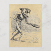 Gnome stimuleert de Cauldron Briefkaart (Voorkant)