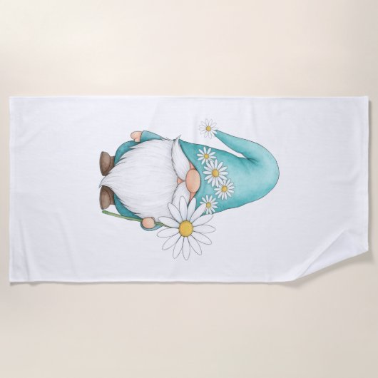 Gnome-strandhanddoek Strandlaken (Voorkant)