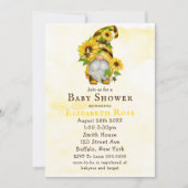 Gnome Sunflower Bees Baby Shower-uitvindingen (Voorkant)