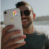 Gnome & Sunflower sticker