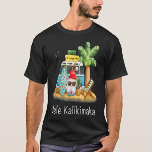 Gnome Surfboard Palm Beach Hawaiian Mele Kali T-shirt
