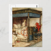 Gnome Surprise van Arthur Rackham Briefkaart (Voorkant / Achterkant)