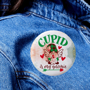 Gnome Sweet Gnome: Cupido is mijn Gnomie Button
