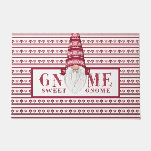 Gnome Sweet Gnome Deurmat (Voorkant)