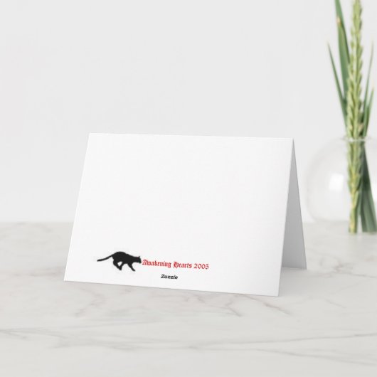 Gnome Sweet Gnome Kaart (Achterkant)