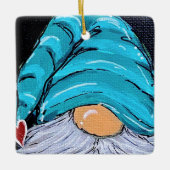 Gnome Sweet Gnome Keramisch Ornament (Voorkant)