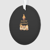 Gnome Sweet Gnome Stem Trumpkin Classic Ornament (voorkant)