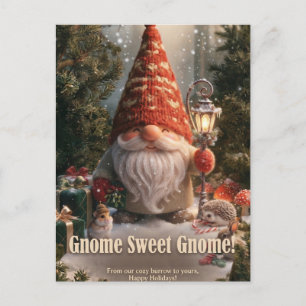 Gnome Sweet Gnome Vakantie Groet Briefkaart