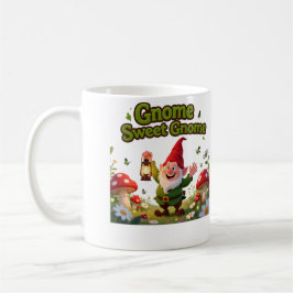 Gnome Sweet Gnome Whimsische Tuinkabouter Grafiek Koffiemok
