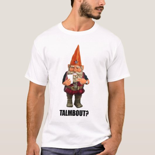 Gnome Talmbout? (terugwerpversie) T-shirt (Voorkant)