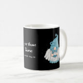 Gnome Taurus Astrology Sign Angel Jouw naam Koffiemok (Voorkant rechts)