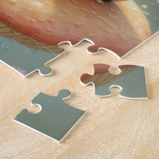 gnome tea party legpuzzel (Zijkant)