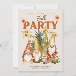 Gnome Thanksgiving Herfstfeest Kaart