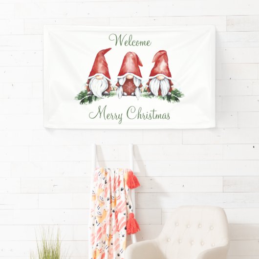 Gnome Thed Holiday Banner (Insitu)