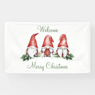 Gnome Thed Holiday Banner