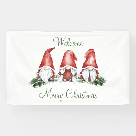 Gnome Thed Holiday Banner (Horizontaal)