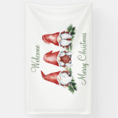 Gnome Thed Holiday Banner (Verticaal)