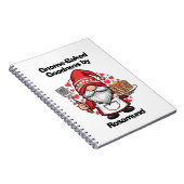 Gnome thuis ontwerp notitieboek (Rechterzijde)
