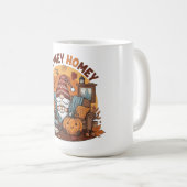 Gnome thuis seizoensgebonden pompoen ontwerp koffiemok (Voorkant rechts)