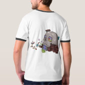Gnome Thuis Thuis T-shirt (Achterkant volledig)