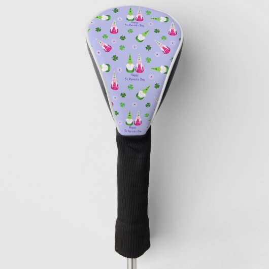 Gnome Toss St. Patrick's Day Golfheadcover (Voorkant)