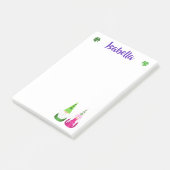 Gnome Toss St. Patrick's Day Post-it® Notes (Schuin)