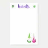 Gnome Toss St. Patrick's Day Post-it® Notes (Voorkant)