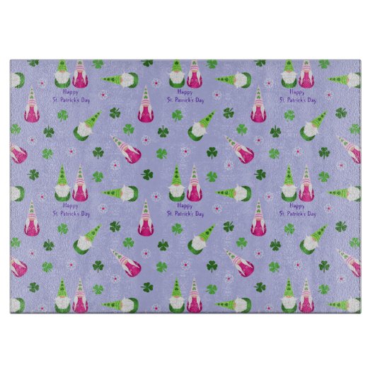 Gnome Toss St. Patrick's Day Snijplank (Voorkant)