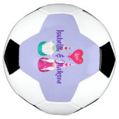 Gnome Toss Valentijnsdag Voetbal (Gedraaid)