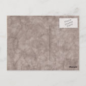 Gnome Tracks Briefkaart (Achterkant)