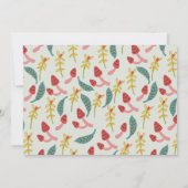 Gnome Tuin Paddestoel Groen 1e Verjaardag Foto Kaart (Achterkant)