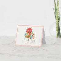 Gnome Tuin Paddestoel Roze Meisje Baby shower