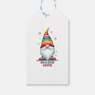 Gnome Unicorn T-shirt Familie Matching Groep Kerst Cadeaulabel
